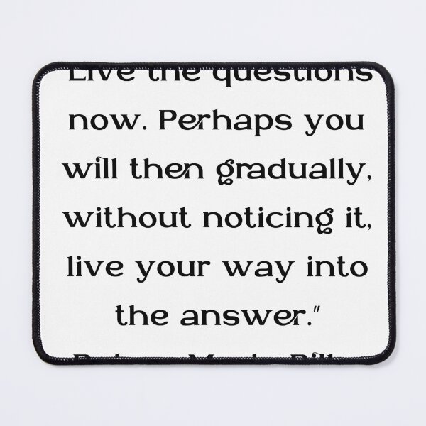 Item preview, Rainer Maria Rilke Quotes designed and sold by 4ever-Undaunted.