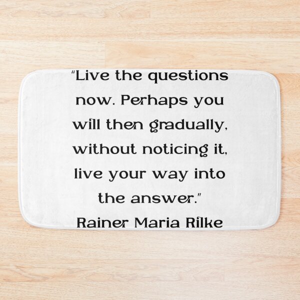 Item preview, Rainer Maria Rilke Quotes designed and sold by 4ever-Undaunted.