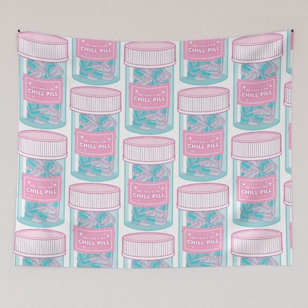 Item preview, Take a Chill Pill designed and sold by gabdoesdesign.