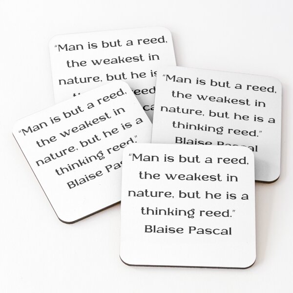 Item preview, Blaise Pascal Quotes designed and sold by 4ever-Undaunted.