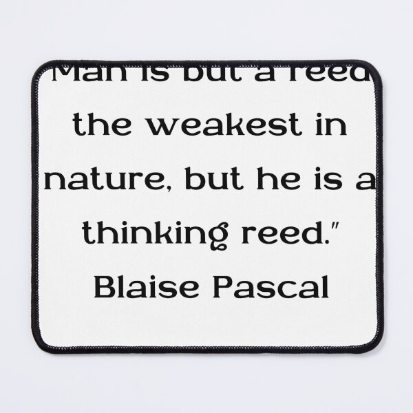 Item preview, Blaise Pascal Quotes designed and sold by 4ever-Undaunted.