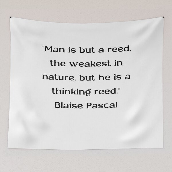 Item preview, Blaise Pascal Quotes designed and sold by 4ever-Undaunted.