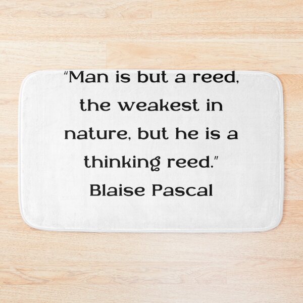 Item preview, Blaise Pascal Quotes designed and sold by 4ever-Undaunted.