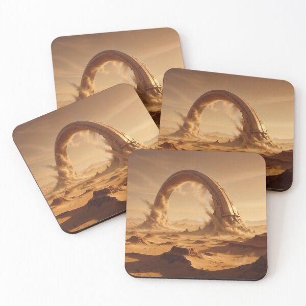 Item preview, Ancient Starscape Gate: Desert Monolith designed and sold by KYOFRAME.