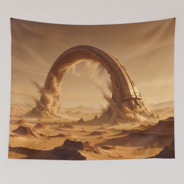 Item preview, Ancient Starscape Gate: Desert Monolith designed and sold by KYOFRAME.