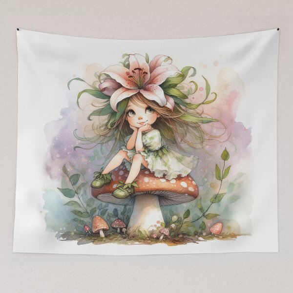 Item preview, Floral Girl  designed and sold by Beyondnote-Art.