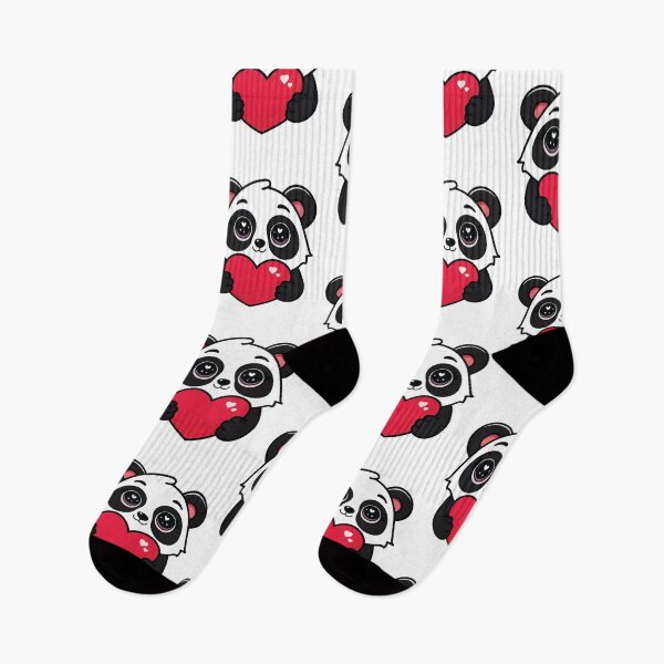 Item preview, Panda Holding Heart designed and sold by MarshallStickerX.