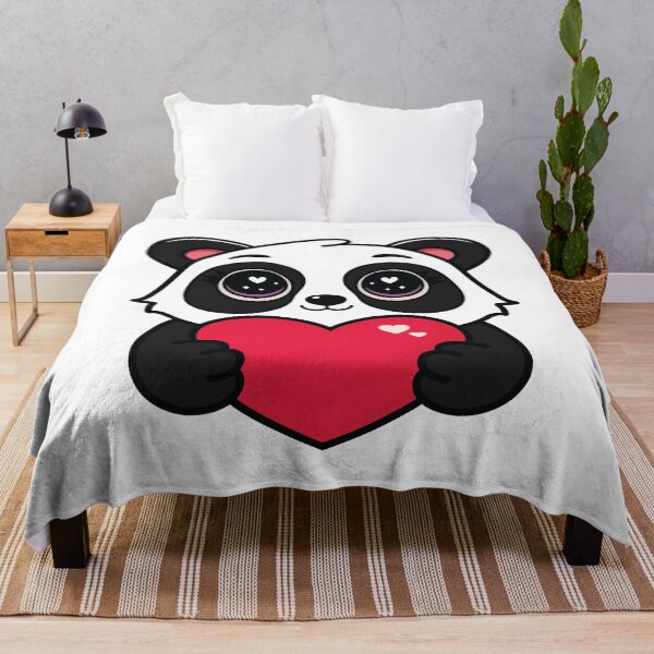 Item preview, Panda Holding Heart designed and sold by MarshallStickerX.