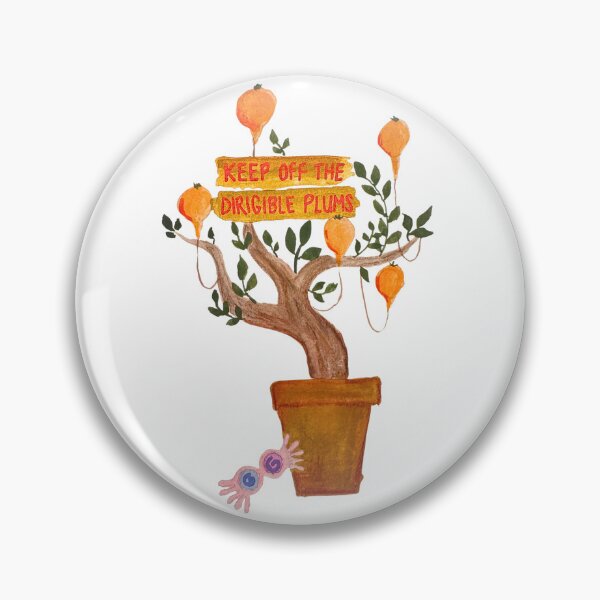Item preview, Keep Off the Dirigible Plums Luna Lovegood designed and sold by August Sun Treasures.