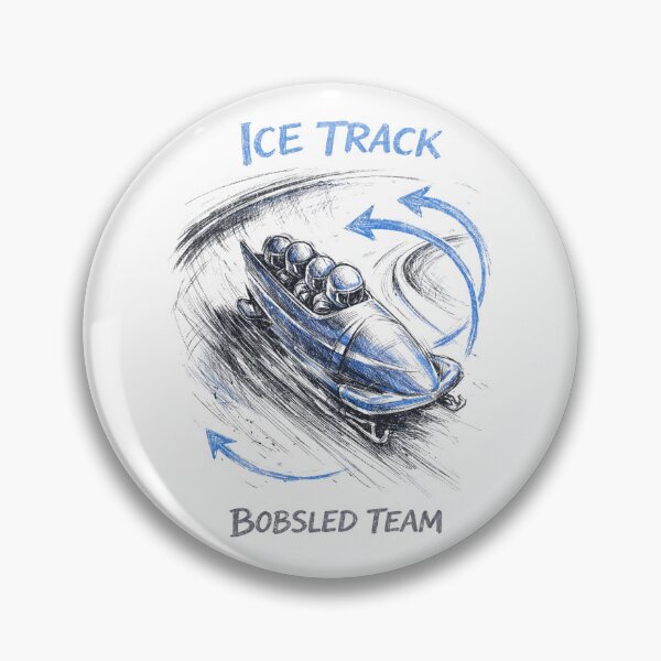 Item preview, Vintage Bobsled Team 2026 - Ice Track Racing Retro Style designed and sold by Tee Nook.