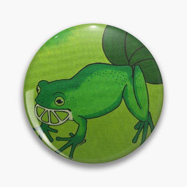 Item preview, Lime frog designed and sold by SmolSadPotato1.