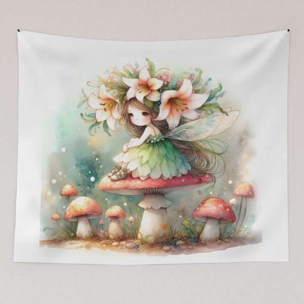 Item preview, Floral Girl  designed and sold by Beyondnote-Art.