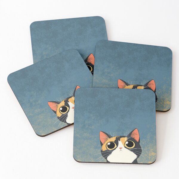 Item preview, Cute Cat card designed and sold by MendaciousMina.