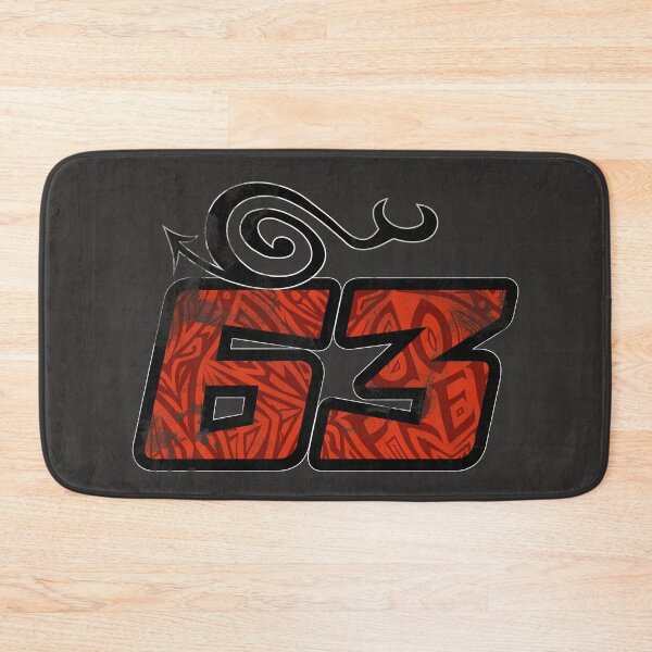 Item preview, 63 Tribal Racing Number | Vintage MotoGP Champion Design designed and sold by Fan Art Station .