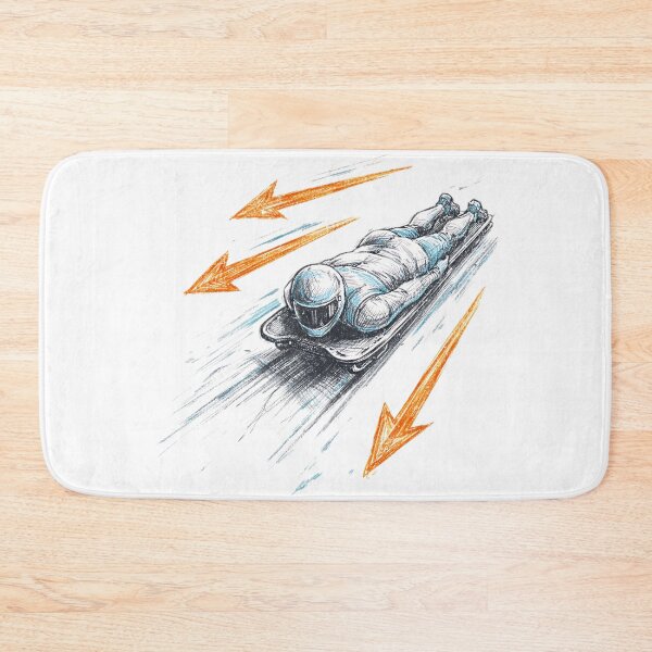 Item preview, Vintage Skeleton Racing 2026 - Full Speed Sliding Sports Retro Style designed and sold by Tee Nook.
