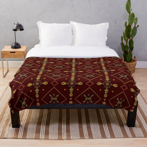 Item preview, Earthy Geometric Ornament designed and sold by Colorandmagic.