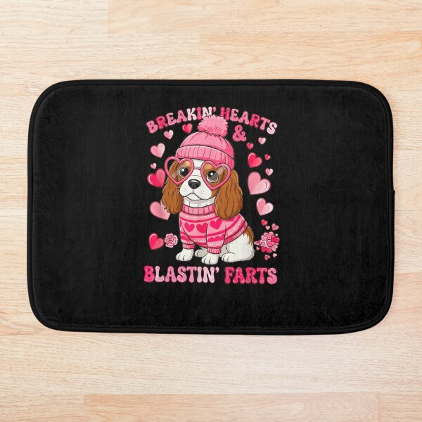 Item preview, Funny Valentine Dog Shirt – Breakin’ Hearts and Blastin’ Farts Cute Dog Valentine Gift designed and sold by Wear the Art.
