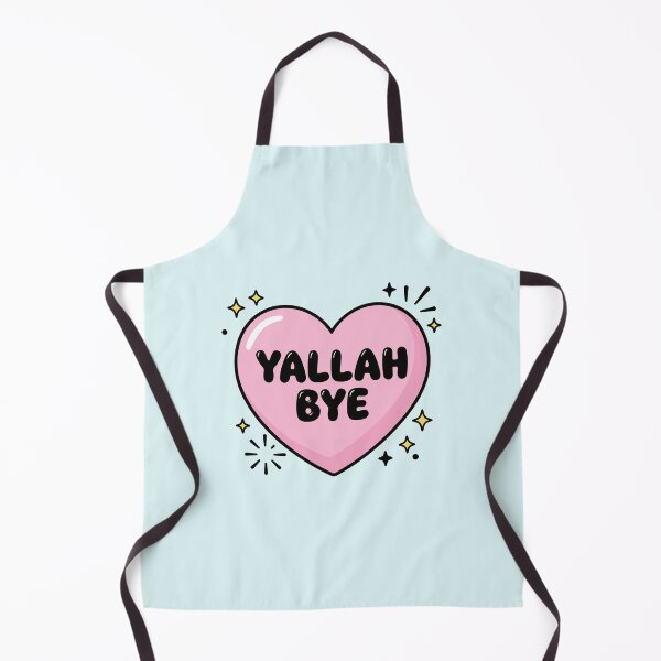 Item preview, Yallah Bye - Sassy Pink Heart Sticker designed and sold by minki-graphics.
