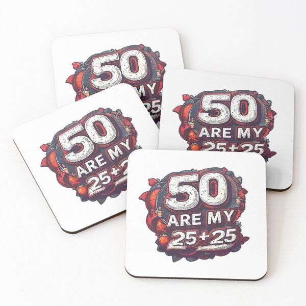 Item preview, Funny Motivational Age Quote 50 ARE MY 25+25! designed and sold by Giulivo Store Graphic.