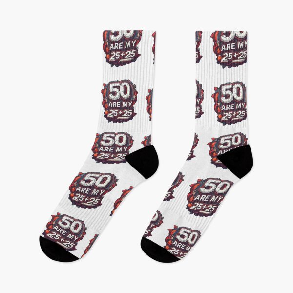 Item preview, Funny Motivational Age Quote 50 ARE MY 25+25! designed and sold by Giulivo Store Graphic.