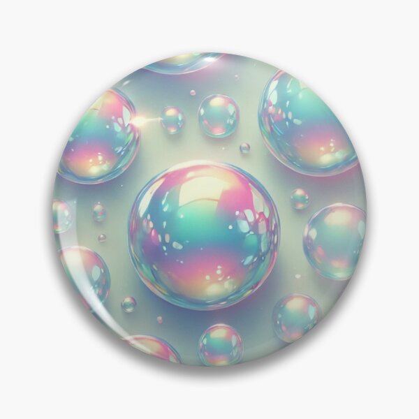 Item preview, Rainbow Iridescent Bubbles Holographic Colorful Dreamy Pattern Design designed and sold by Sinfulchicken.