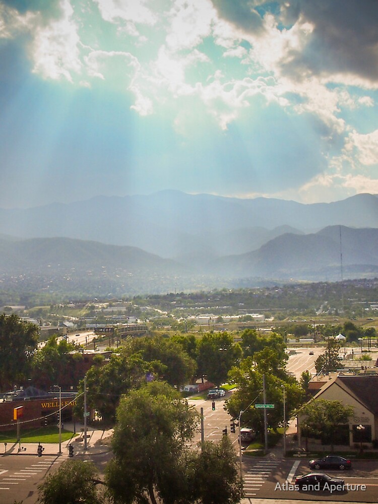 Thumbnail 4 of 4, iPhone Case, Front Range Sun Rays designed and sold by AtlasAperture.