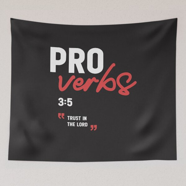 Item preview, Trust in the Lord Proverbs 3:5 Christian Bible Verse Faith  designed and sold by cidolopez.