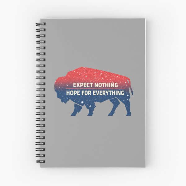 Item preview, Expect Nothing, Hope for Everything – Winter Fan designed and sold by Humble Threadworks.