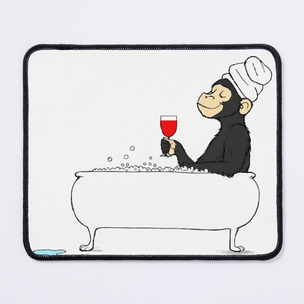 Item preview, Monkey Relaxing in Bath designed and sold by RickE.