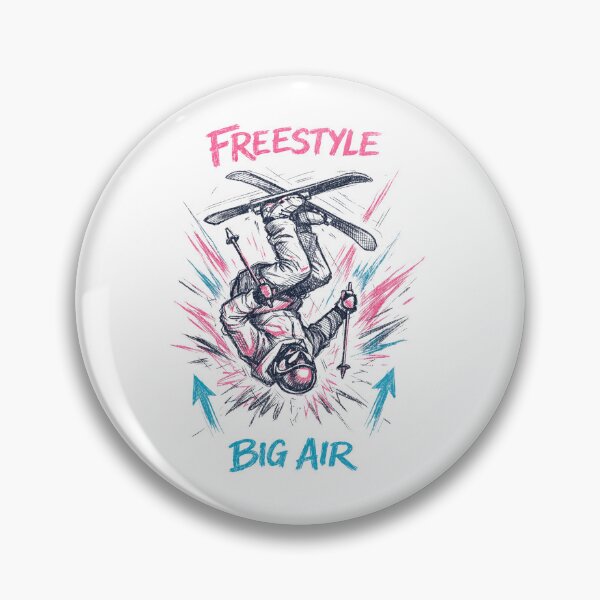 Item preview, Vintage Freestyle Skiing 2026 - Big Air Retro Winter Sports designed and sold by Tee Nook.