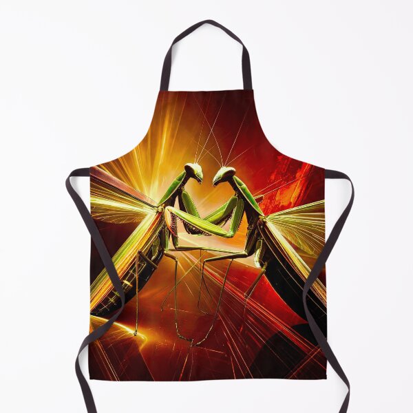Item preview, Praying Mantis Dance Digital Abstract Art designed and sold by Vicky Brago-Mitchell®.