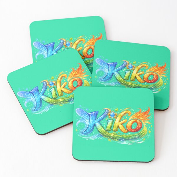 Item preview, Kiko Elemental Text designed and sold by inspired-works.