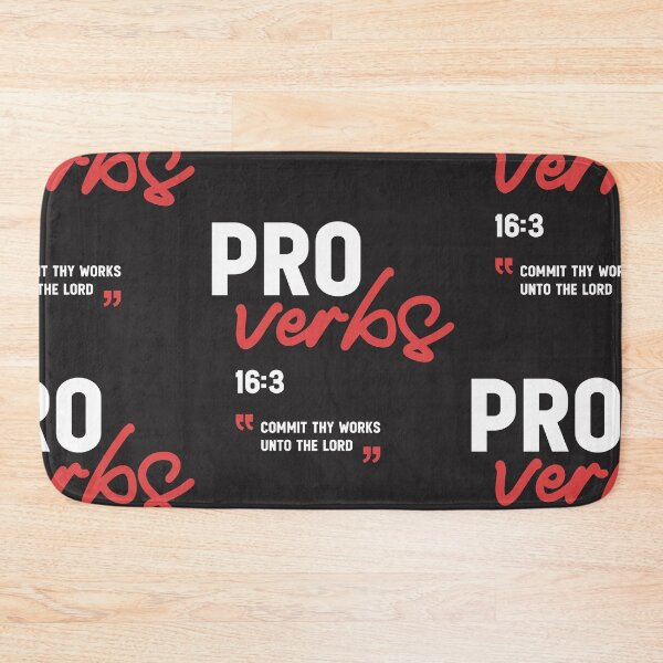 Item preview, Commit Thy Works unto the Lord Proverbs 16:3 Bible Verse designed and sold by cidolopez.