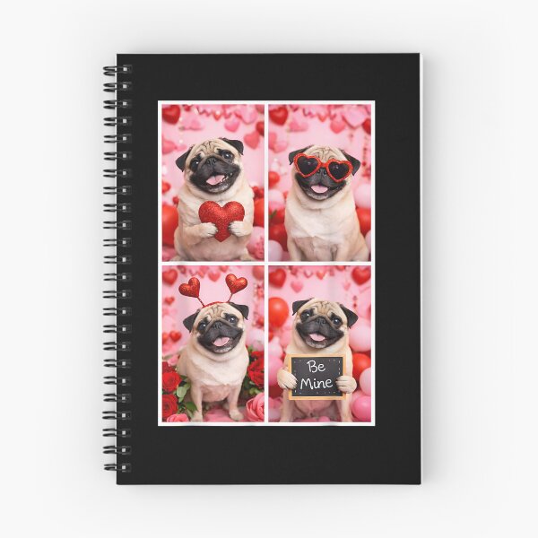 Item preview, Cute Pug Valentine Shirt – Funny Dog Valentine Gift for Dog Lovers designed and sold by Wear the Art.