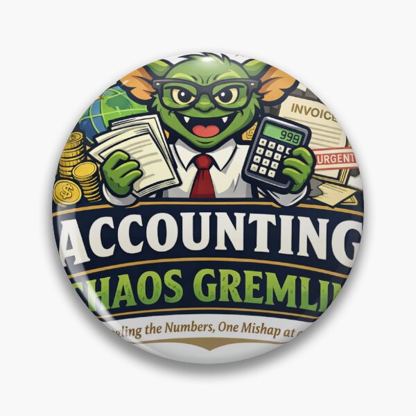 Item preview, Accounting Chaos Gremlin designed and sold by PathwaysPayable.