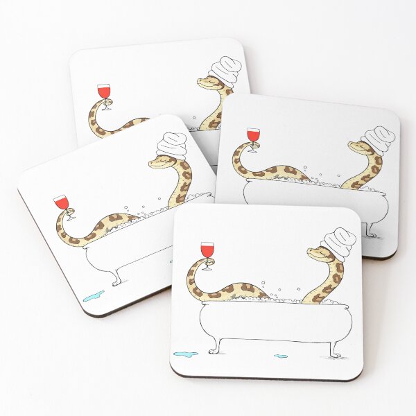Item preview, Snake in the Bath designed and sold by RickE.