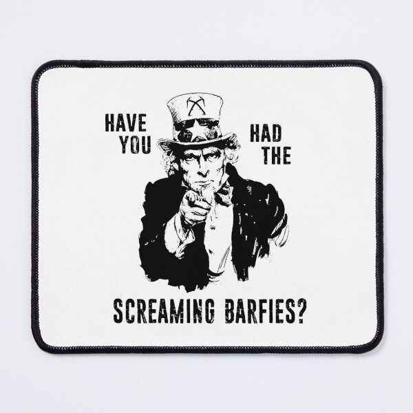 Item preview, Have You Had The Screaming Barfies Ice Climbing designed and sold by Esskay Designs.
