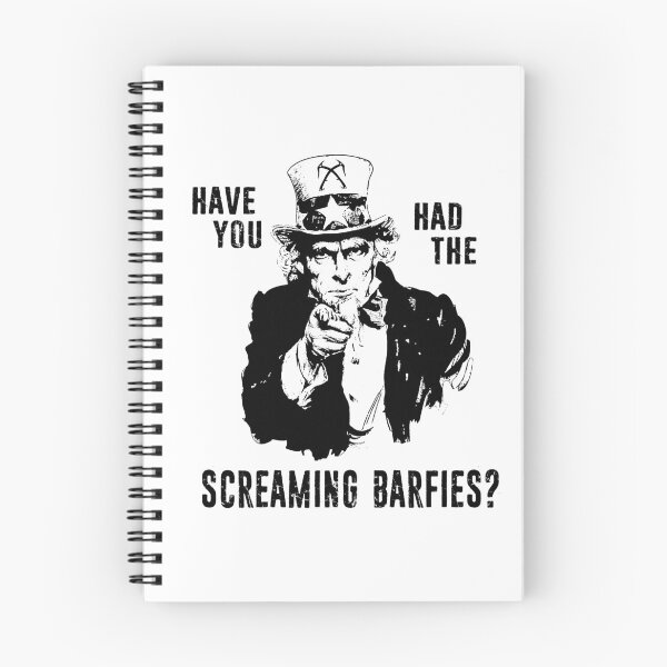 Item preview, Have You Had The Screaming Barfies Ice Climbing designed and sold by Esskay Designs.