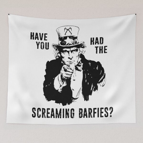 Item preview, Have You Had The Screaming Barfies Ice Climbing designed and sold by Esskay Designs.