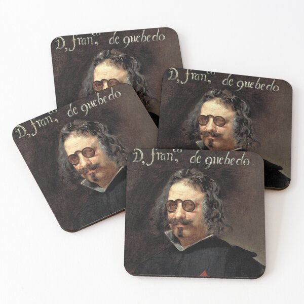 Item preview, Portrait of Francisco de Quevedo. Conceptist poet of the Spanish Golden Age designed and sold by Filologica.