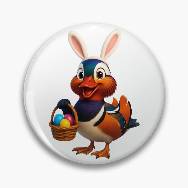 Item preview, Easter Mandarin Duck designed and sold by Sillytoe.