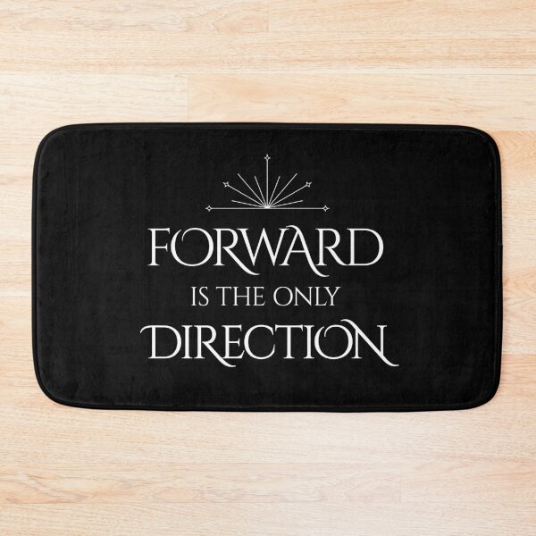 Item preview, Forward Is the Only Direction – Quiet Strength Quote designed and sold by TeesbyDD.