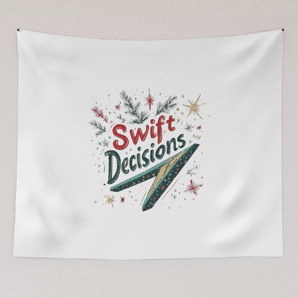 Item preview, Swift Decisions Festive Holiday Flight Path designed and sold by FWLKIT.