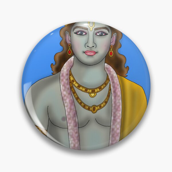 Item preview, Krishna Design – Divine Hindu God Illustration designed and sold by Harshit_Digital_Arts.