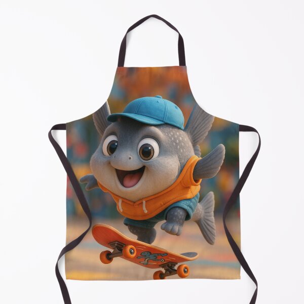 Item preview, Skater Mola Mola Fish designed and sold by Sillytoe.