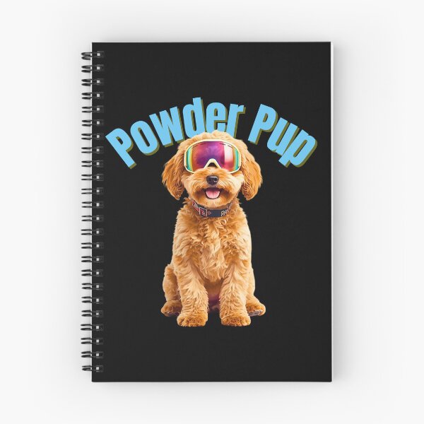 Item preview, Powder Pup Cavapoo – Cute Ski Dog Art for Dog Lovers & Avid Skiers designed and sold by Fredster1966.