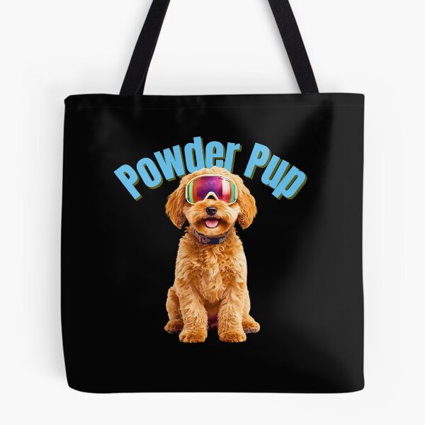 Item preview, Powder Pup Cavapoo – Cute Ski Dog Art for Dog Lovers & Avid Skiers designed and sold by Fredster1966.