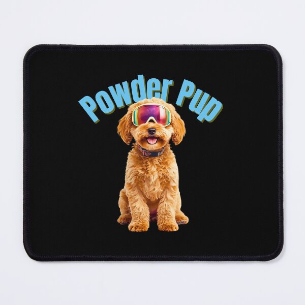 Item preview, Powder Pup Cavapoo – Cute Ski Dog Art for Dog Lovers & Avid Skiers designed and sold by Fredster1966.