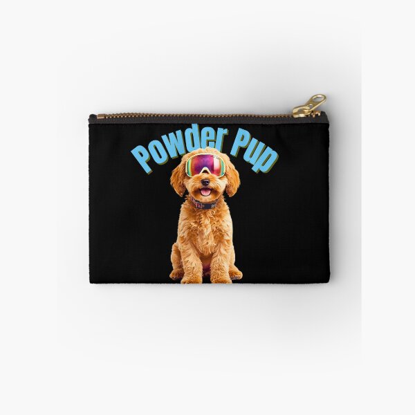 Item preview, Powder Pup Cavapoo – Cute Ski Dog Art for Dog Lovers & Avid Skiers designed and sold by Fredster1966.