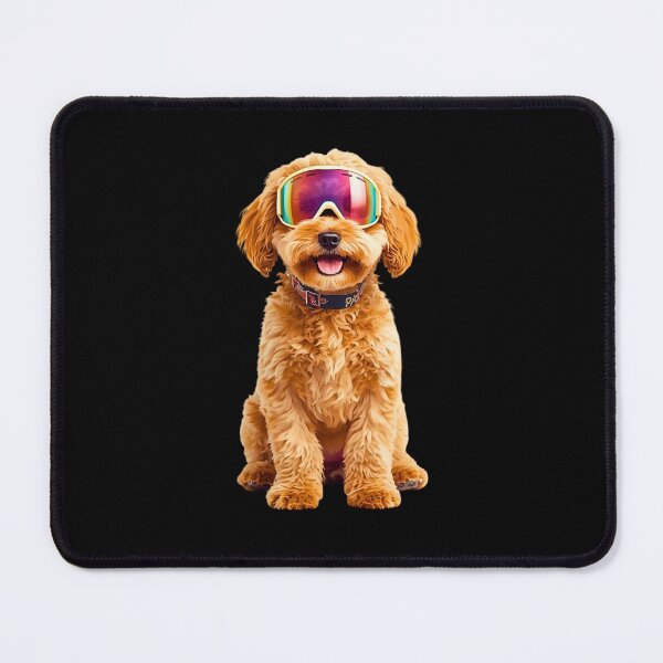 Item preview, Powder-Ready Cavapoo – Cute Ski Dog Art for Dog Lovers & Avid Skiers designed and sold by Fredster1966.